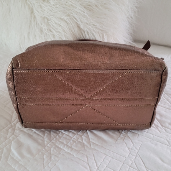 Frye Satchel Metallic Handbag - Picture 4 of 8
